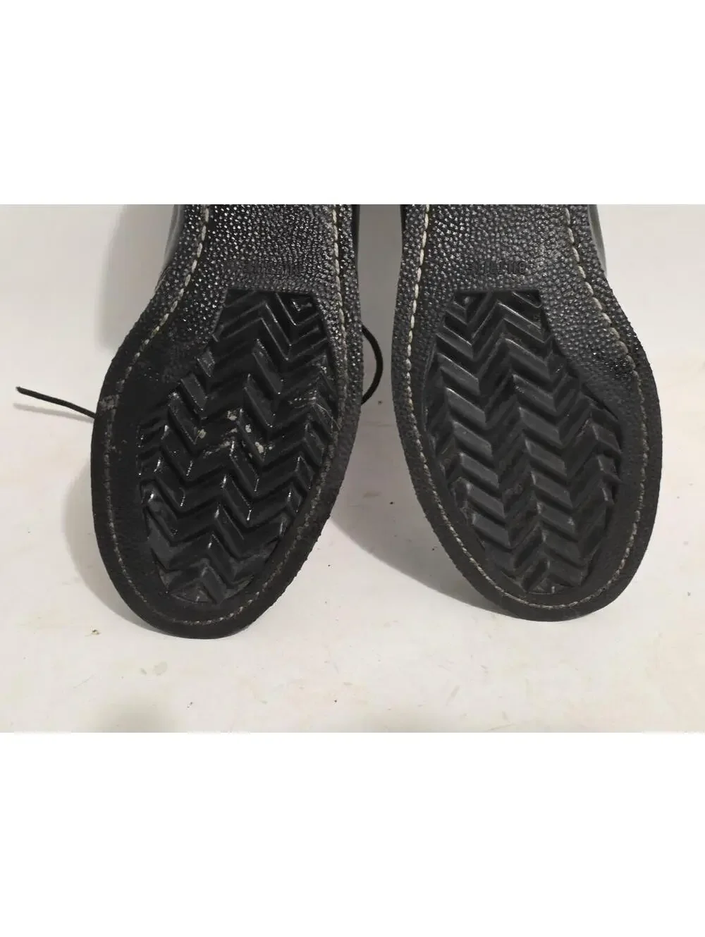ADDISON SHOE COMPANY boots vintage leather chukka lace up 1980 steel toe 80s 6 N
